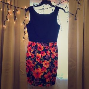 Floral short dress